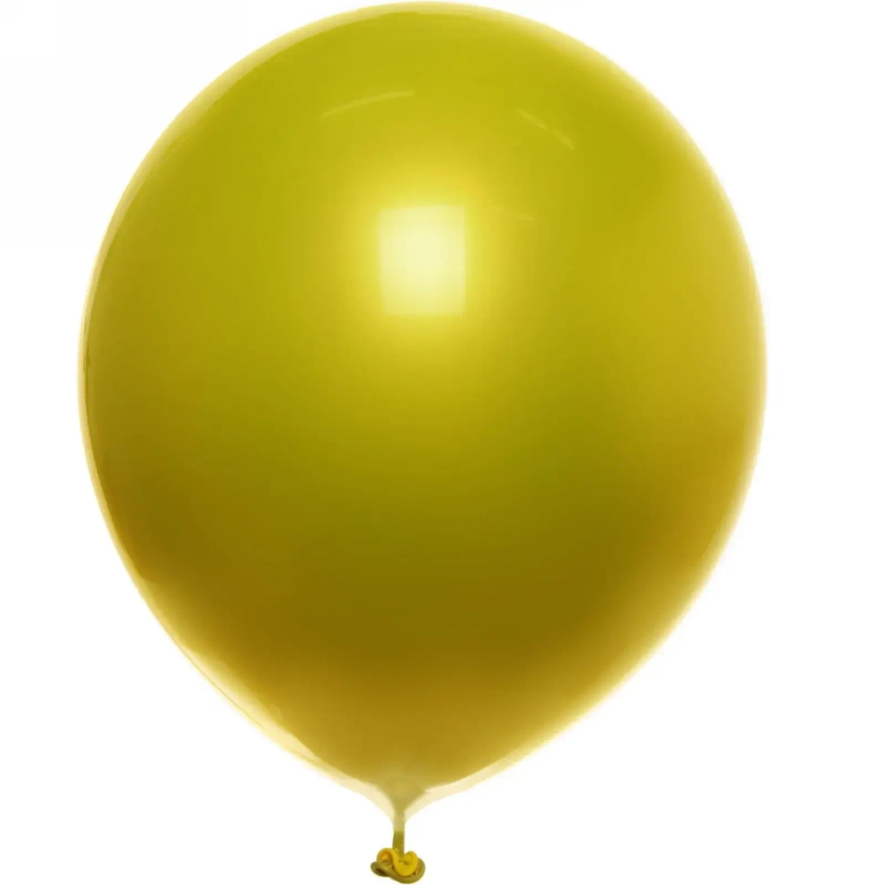 Воздушные шары «Фантазия» 25шт 12»/30см желтый