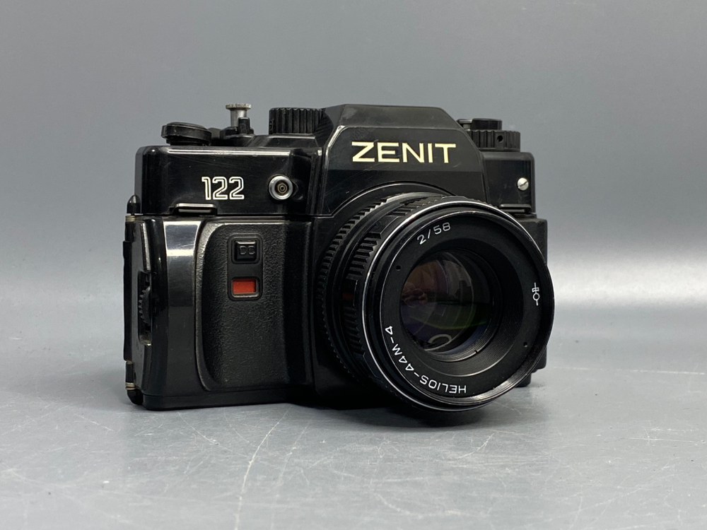 Zenit 122 + MC Helios-44M-4