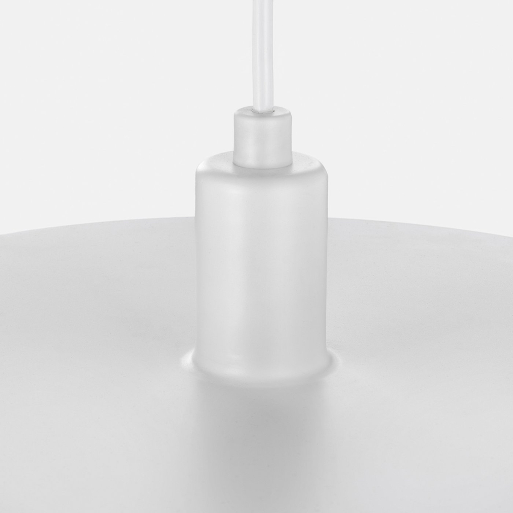 IKEA NYMÅNE  (ИКЕА НИМОНЕ)  -  Лампа подвесная LED - беспроводной диммируемый белый спектр/белый 38 см