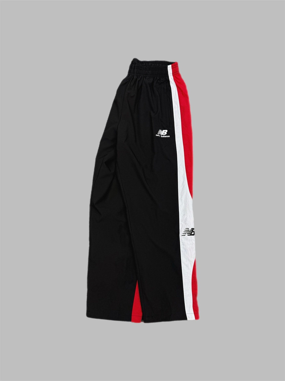 Штаны New Balance #200 (черн.-крас.)