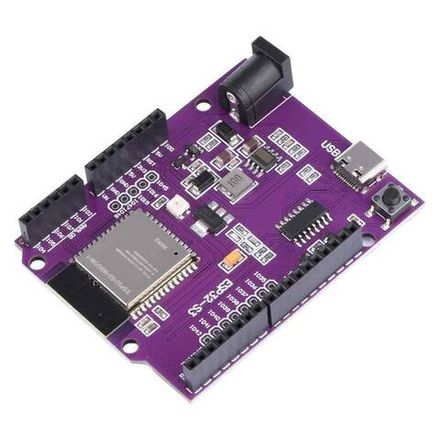 Контроллер ESP32-S3 UNO на базе модуля ESP32-S3-WROOM-1 (Wi-Fi + Bluetooth, USB Type-C)
