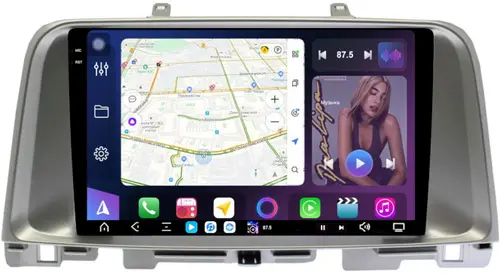 Магнитола для KIA Optima 4 2016-2020 - FarCar S500-TS20 монитор 9.5" 2K QLED на Android 14, Быстрейшая, CarPlay, 4G SIM-слот