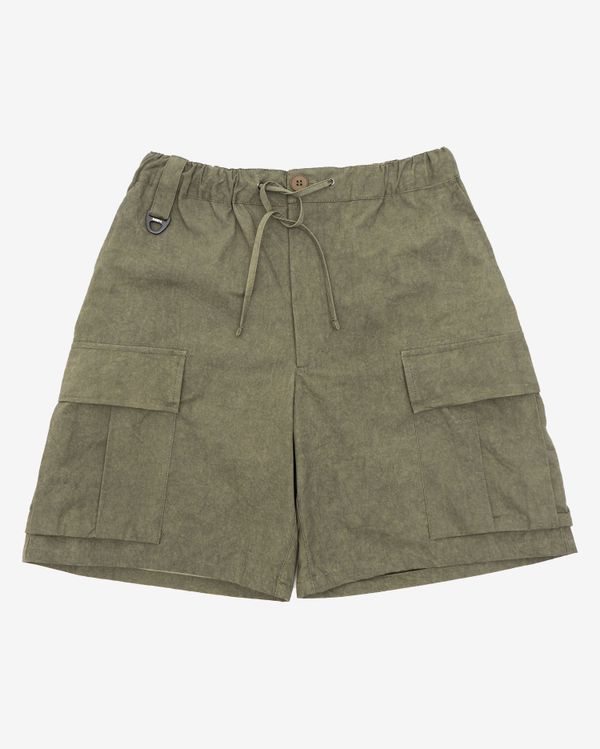 Шорты SS24 Cargo Dyed Crocodile Green темно-зеленые - фото 1