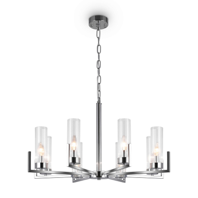 Подвесной светильник Adeline FR5214PL-08CH, E14х8. TM Maytoni