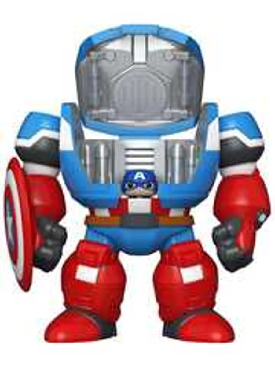 Funko Bitty POP! Bitty Bot Marvel. What If...?: Captain America Mech with Captain America