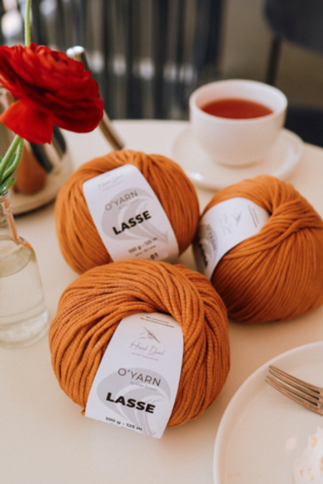 Пряжа O'Yarn LASSE, 100г