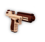 Пистолет DESERT EAGLE от TARG - деревянный конструктор легендарного пистолета американский орел, сборная модель, 3d пазл, оружие