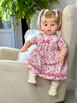 Кукла для девочки мягконабивная 62см Дульзона (8039S)
