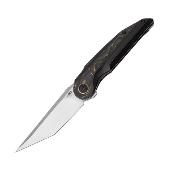 Цена наСкладной нож Bestech Knives Blind Fury, сталь M390, рукоять титан/карбон