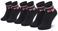 Теннисные носки Fila Junior Quarter Plain Tennis Socks 3P - black