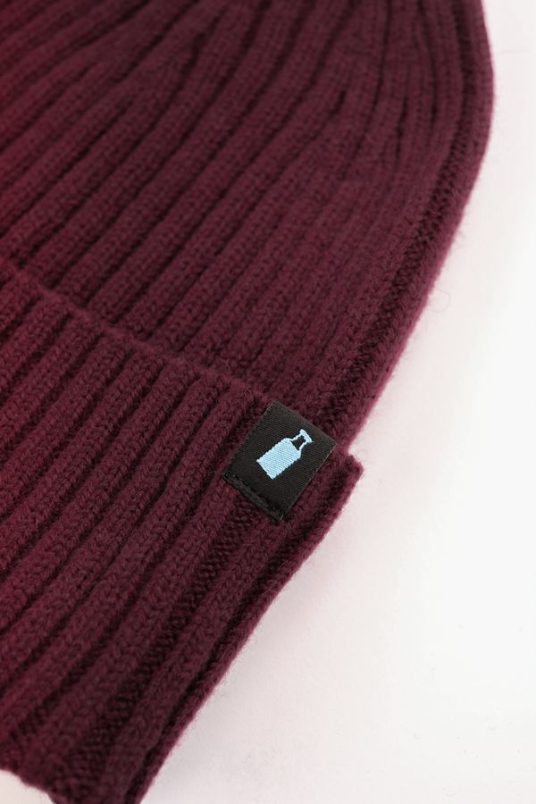 Шапка Ordinary Beanie Бордовая - фото 5