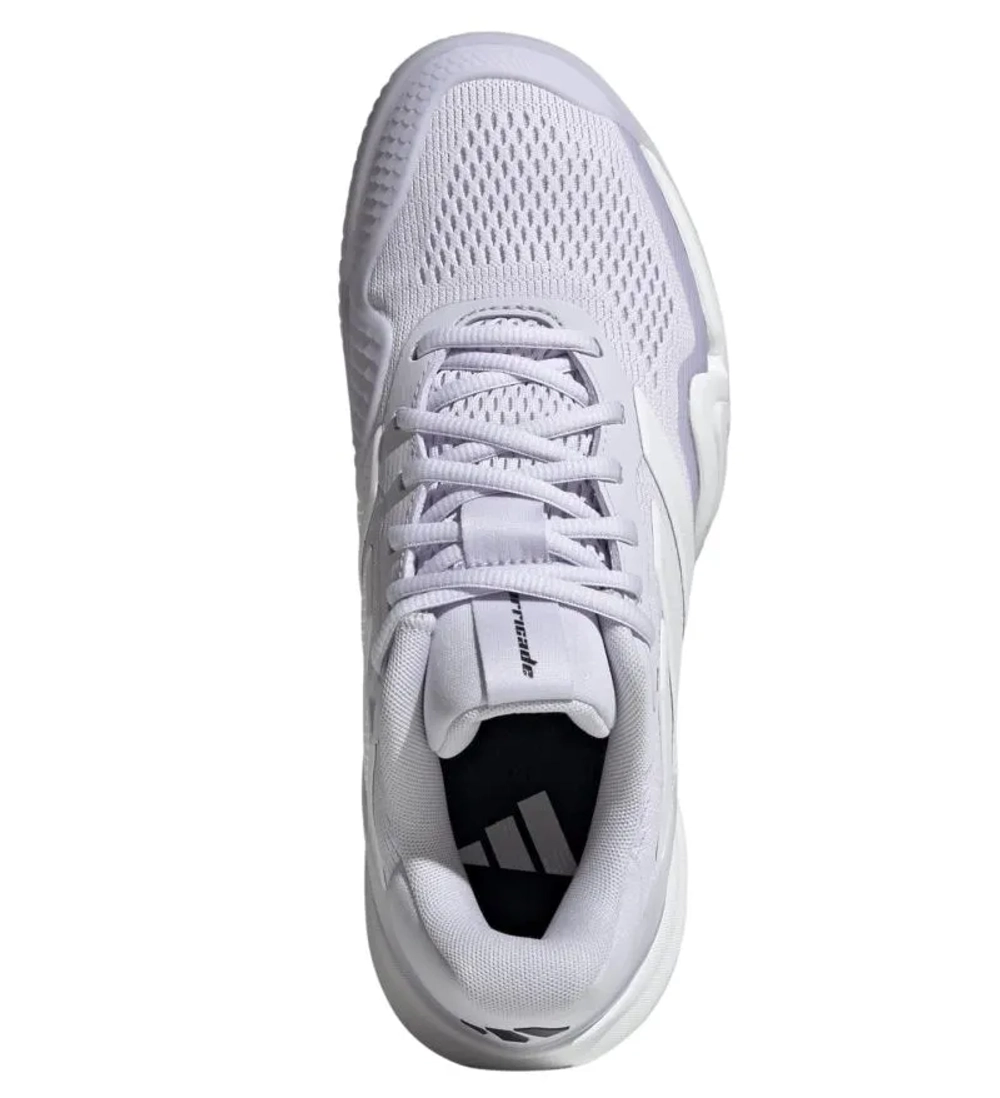 Женские Кроссовки теннисные Adidas Barricade 14 W Clay - frozen purple/cloud white/aurora ink