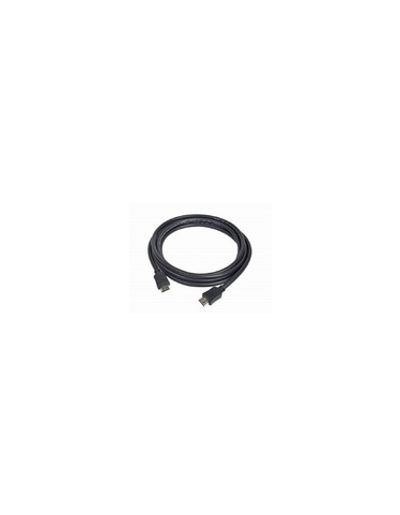 Кабель HDMI Gembird, 10м, v2.0, 19M/19M, черный, позол.раз., экран, пакет [CC-HDMI4-10M]