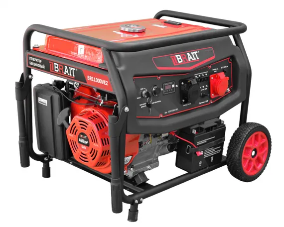 Бензиновый генератор BRAIT BR11000VE2 (8.5 кВт, 220/380)