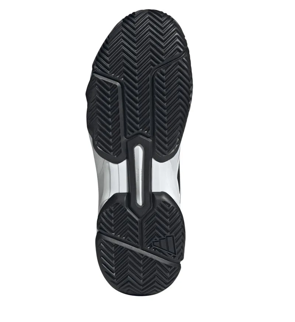 Теннисные кроссовки Adidas CourtJam Control 3 M - footwear white/core black/footwear white