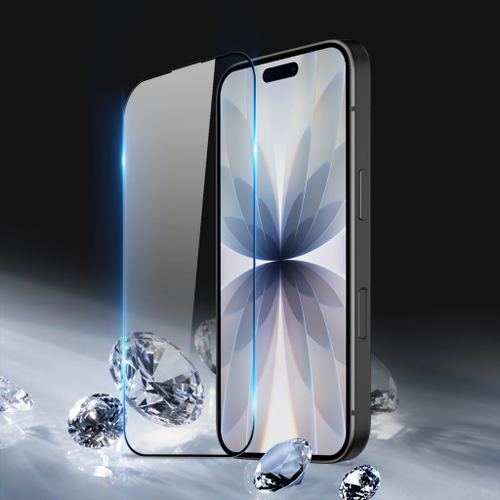 Защитное стекло на экран для iPhone 17, тонкие черные рамками, G-Rhino