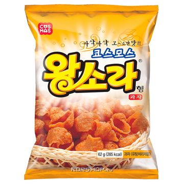 Shell Shaped Snack/Сладкие снеки "Ракушки", 62г
