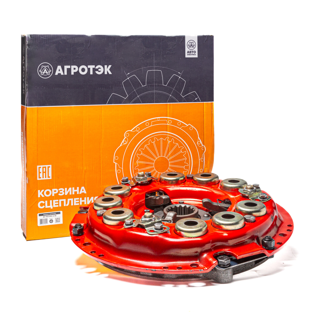 80-1601090-А AE Корзина сцепления, МТЗ, усиленная, 9 пружин, 6 заклепок на ступице (ан. 80-1601090)