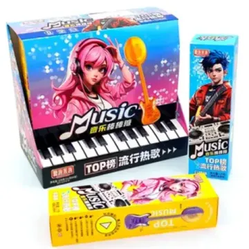 Леденец Гитара TOP Music, 15 гр (Китай)