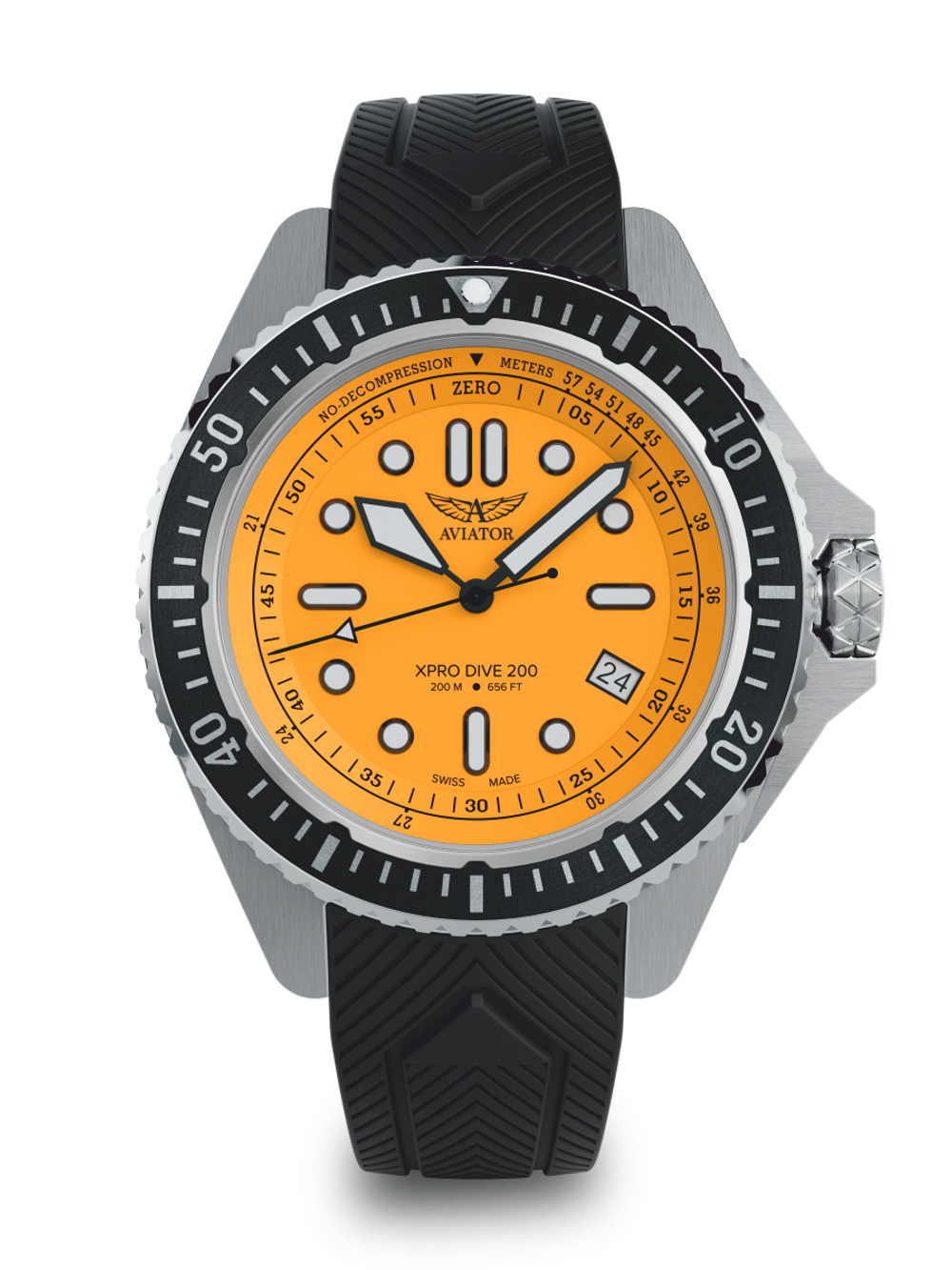Чаcы кварцевые AVIATOR X-PRO DIVE 200 V.1.42.0.375.6  мужские