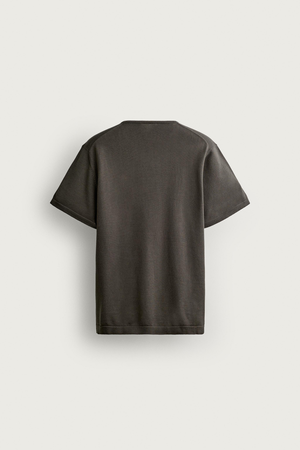 ФУТБОЛКА ИЗ ТРИКОТАЖА REGULAR FIT — ZARA