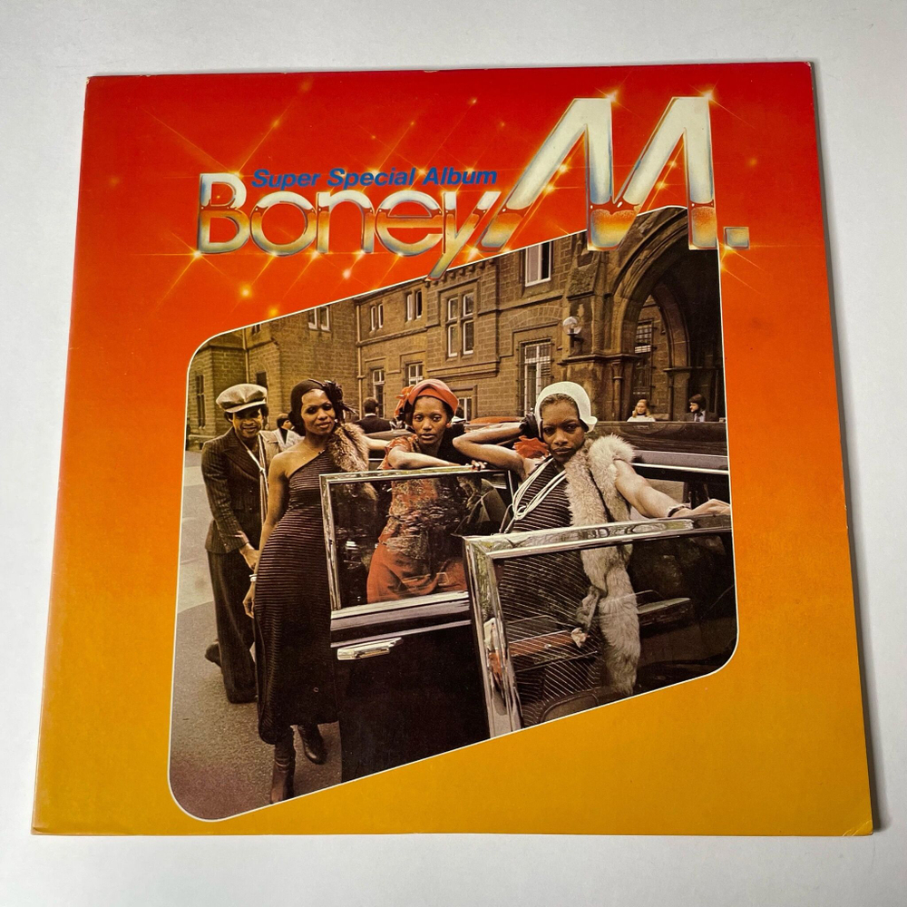 Винтажная виниловая пластинка LP Boney M Best Rasputin, Voodoonight, Dancing In The Streets (Super Special Album) (Japan 1979) (No Obi)