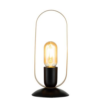 Настольная лампа 1*E14 V000178 10007/A/1T Black черный Animo Indigo