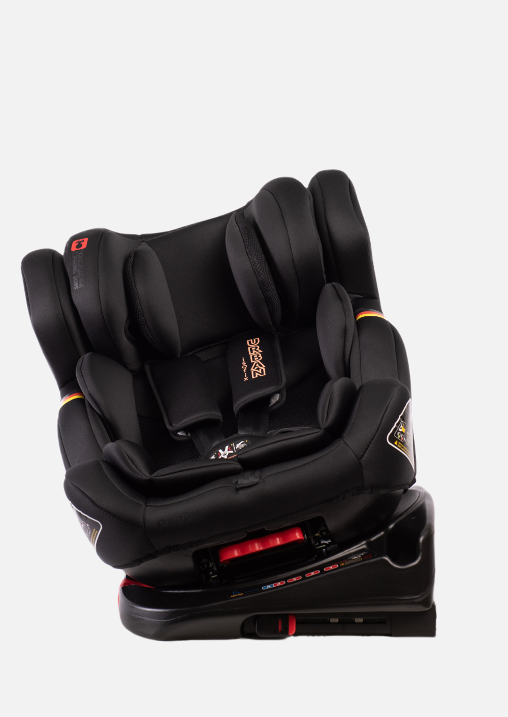 Peppy Автокресло Urban Isofix Gold black черный/золотой 0-36