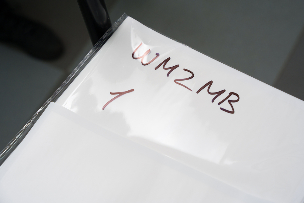 Полупрозрачная аква бумага с окантовкой WMZMB - 01