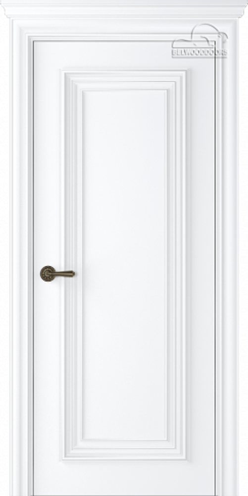 Дверь Палаццо 1 / Цвет Эмаль белый / Двери Belwooddoors