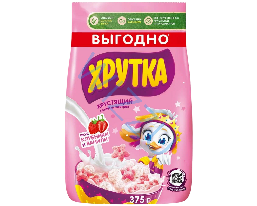 Готовый завтрак  ХРУТКА КлубВаниль  375г