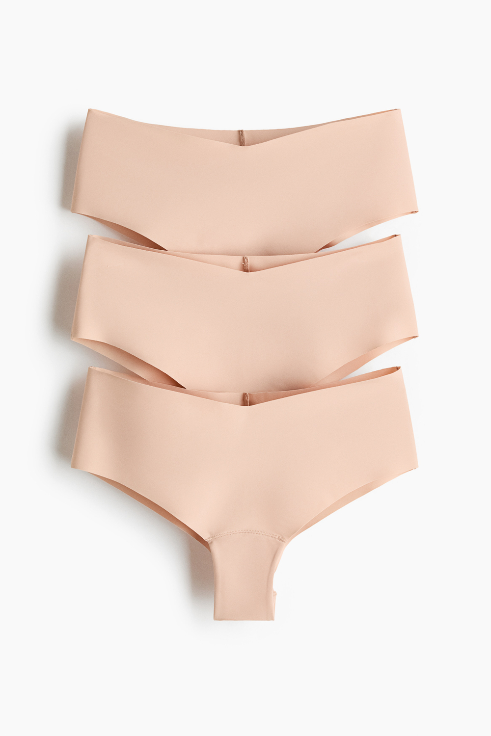 Трусы-хипстеры без следов из Lycra®, 3 шт. - H&M