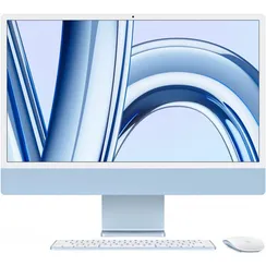 Моноблок Apple iMac 4.5K 24 (M3 8-Core, GPU 10-Core, 8GB, 512GB) (Голубой | Blue) (2023)