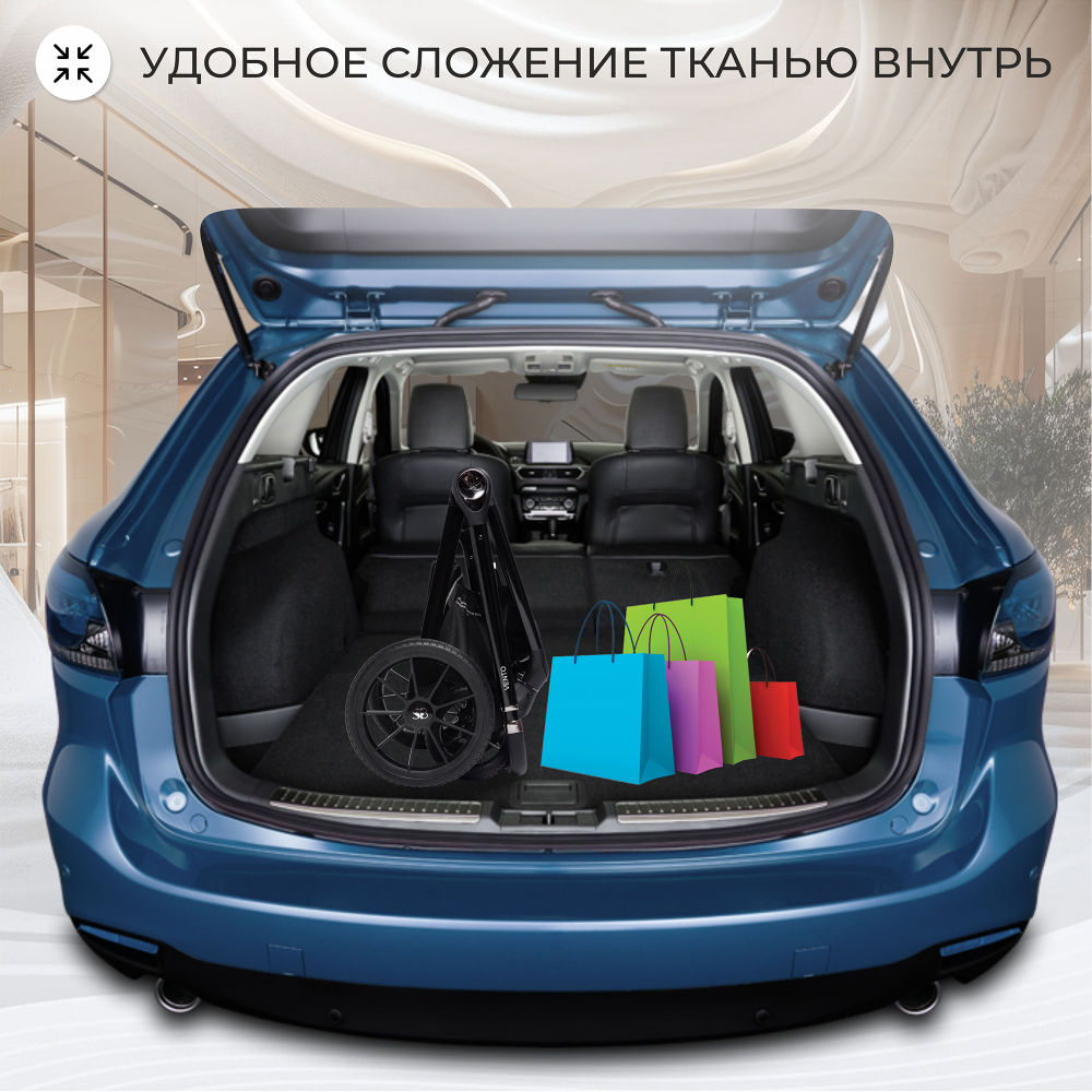 Коляска 2в1 Sweet Baby Vento Grey