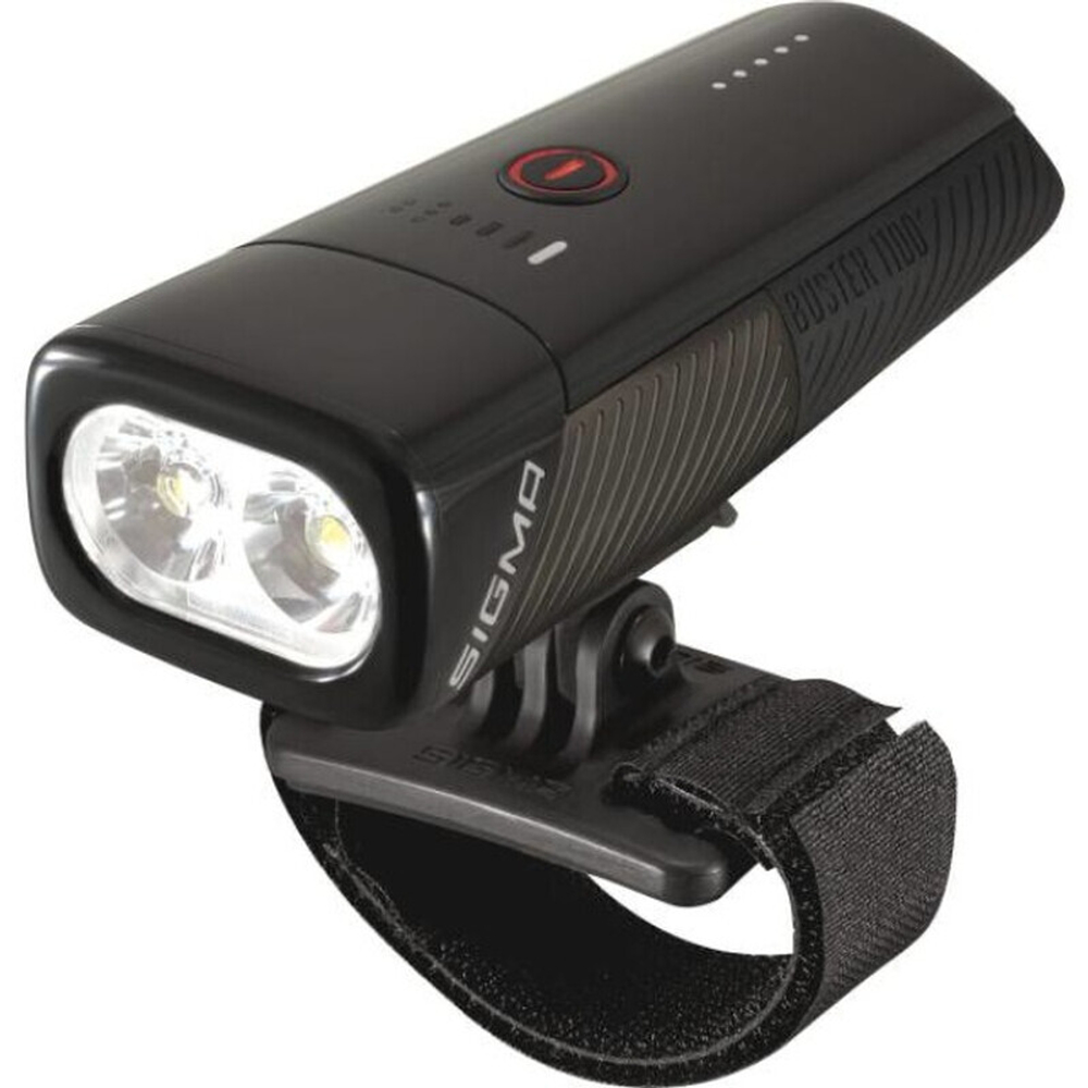 Фара BUSTER 1100 HL, передняя 1100 люмен, 4 режима, USB SIGMA