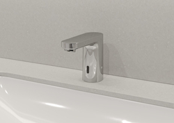 Смеситель для раковины Hansgrohe Vernis Blend Электронный с предустановленной 71501000