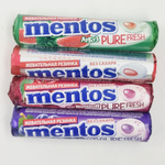 Mentos жевательная резинка Pure White вкус Клубника, Виноград, Вишня, Арбуз (15,5х4) 62 г