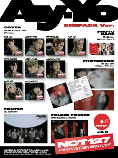 Альбом NCT 127 - Ay-Yo [Digipack ver.]