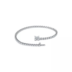 Браслет из платины и бриллиантов, Tiffany 💠Tennis Bracelet