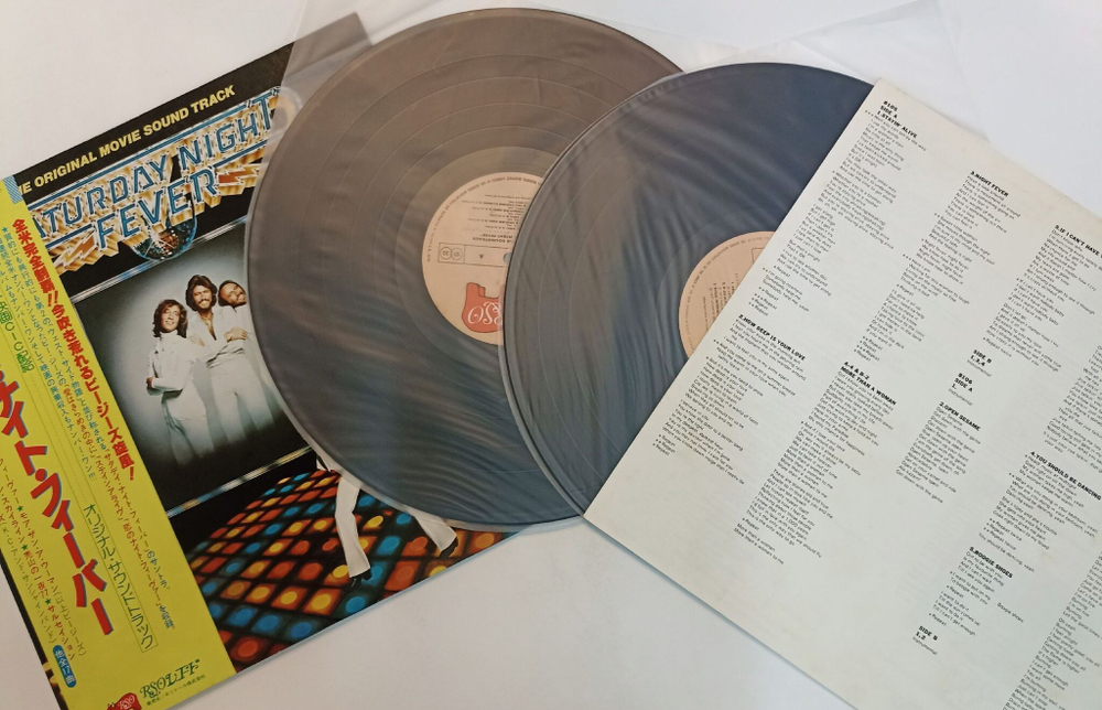 Винтажная виниловая пластинка LP Saturday Night Fever 2LP (OST) (Japan 1977)
