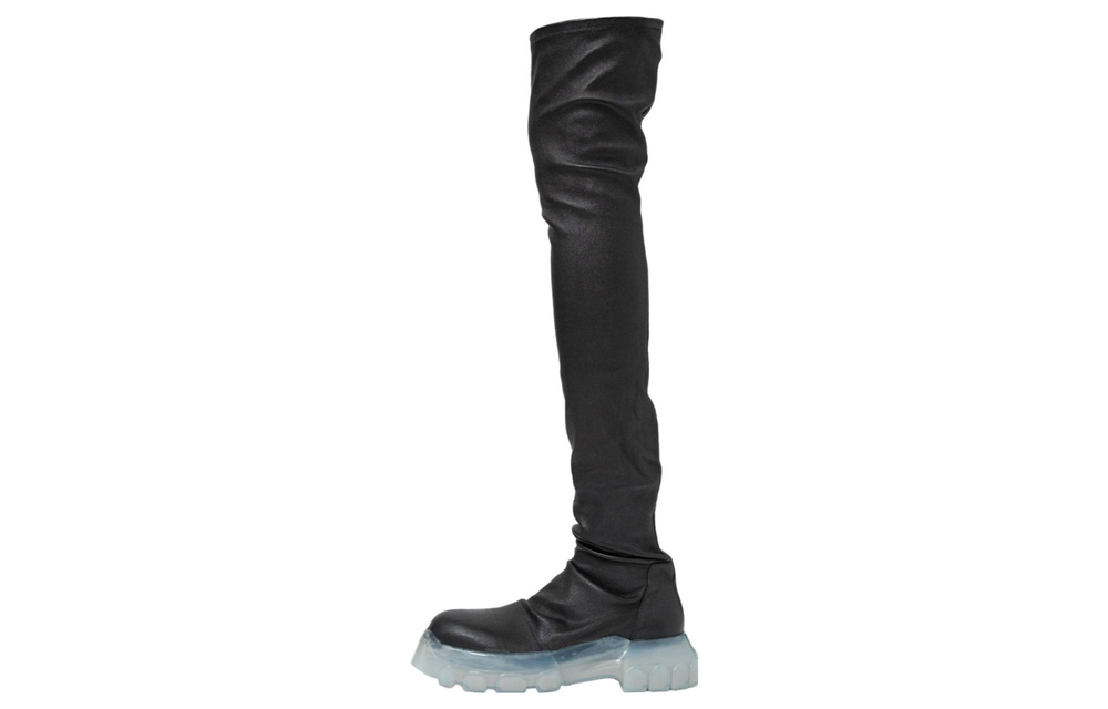 RICK OWENS Luxor Bozo Thigh-high Boots