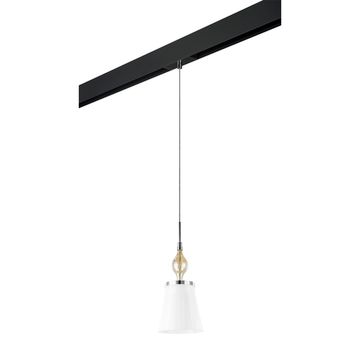 Комплект с подвесом 1*Е14 220V PRO806010 хром/белый Escica Pro Lightstar