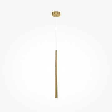 Подвесной светодиодный светильник 6W 2600К/3500К MOD132PL-L6BSK латунь Cascade Maytoni