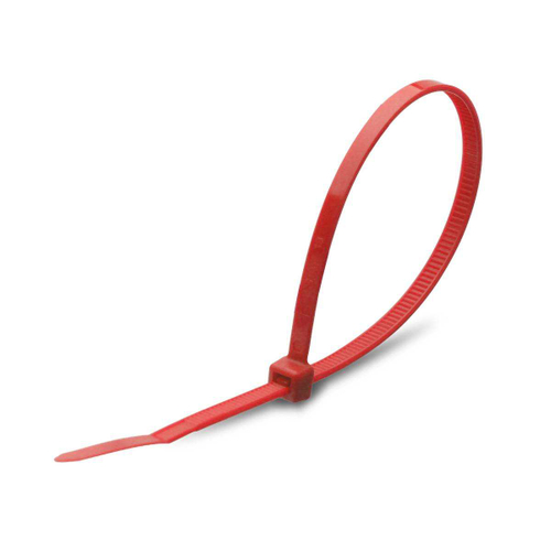 Стяжка нейлоновая КСС 5х300 (красн) (100шт) Fortisflex