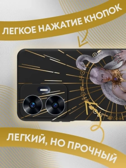 Чехол на Realme C55 с принтом