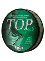 Шнур плетеный для рыбалки Ryobi TOP PE4X-120M Dark green 0.6/d-0.128mm