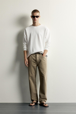 ФУТБОЛКА RELAXED FIT ИЗ РЕЛЬЕФНОЙ ТКАНИ — ZARA · 8054/337