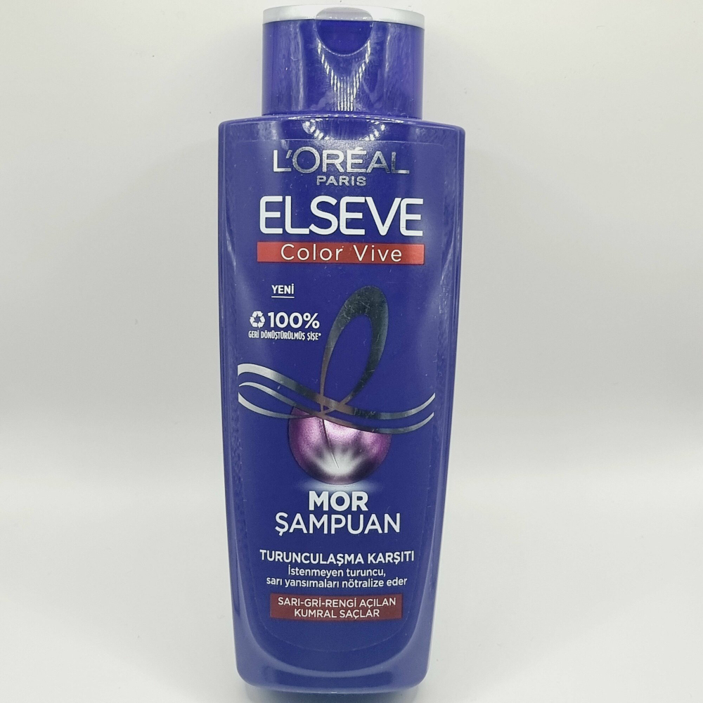 Шампунь фиолетовый L'oreal Paris ELSEVE Color Vive Purple 200 мл (Франция)