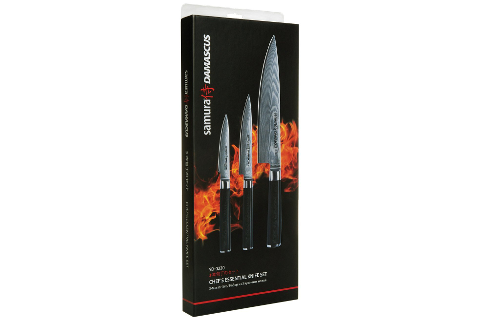 Набор ножей 3шт Samura Damascus SD-0230/16