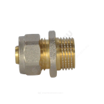 Муфта МП латунь никель обжим Дн 20х1/2" НР ГОСТ 32415-2013 7001 Aquasfera 7001-03